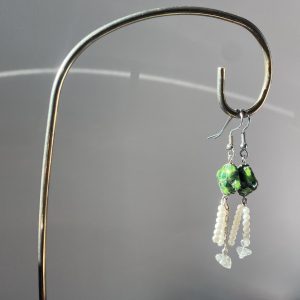 Moss Cushion earrings