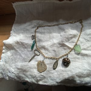 River Mermaids charm necklace