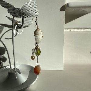 Seashell Mobile single dangly earring