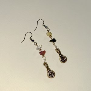 Stones and Spirals earrings