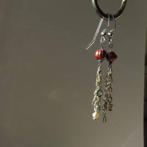 Sugarplum Pearl earrings